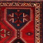 6’x9’1” Traditional Red Wool Hand-Knotted Rug - Image 3