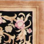 2’7”x8’ Traditional Black Wool Hand-Knotted Rug - Image 3