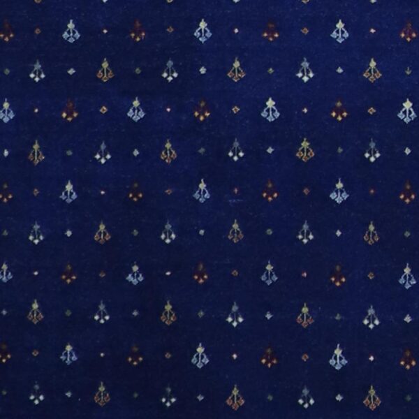 4’x6’ Contemporary Gabbeh Blue Wool Hand-Knotted Rug - Direct Rug Import | Rugs in Chicago, Indiana,South Bend,Granger