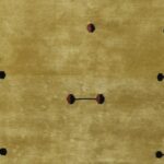 4’11”x7’7” Contemporary Gold Wool Hand-Knotted Rug - Image 2