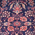 3’9”x17’2” Traditional Navy Persian Wool Hand-Knotted Runner - Image 2