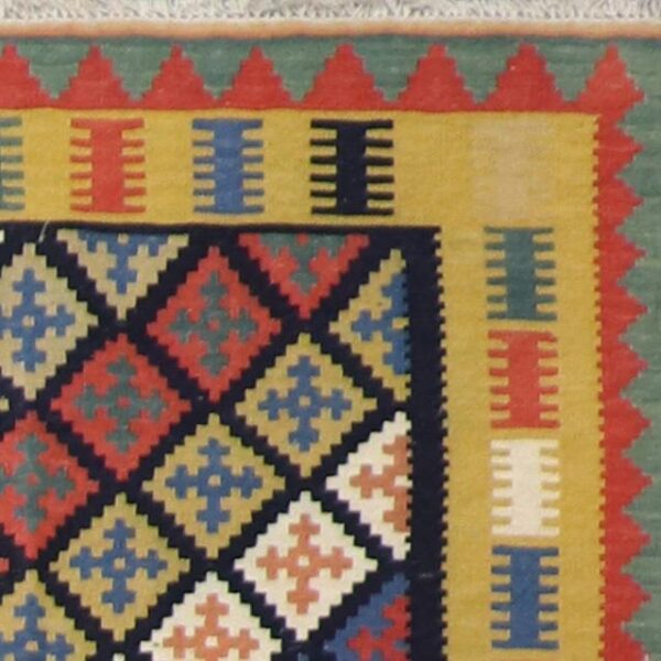 3’6”x5’Persian Kilim Multi-Color Wool Hand-Knotted Rug - Direct Rug Import | Rugs in Chicago, Indiana,South Bend,Granger