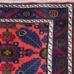 2’4”x31’7” Traditional Red Wool Hand-Knotted Rug - Image 2