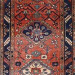 3’x18’6” Tribal Rust Persian Wool Hand-Knotted Runner - Image 2
