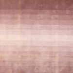 5’1”x7’9” Contemporary Purple Bamboo Silk Hand-Knotted Rug - Image 2