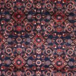 3’5”x9’9” Tribal Navy Antique Persian Wool Hand-Knotted Runner - Image 2