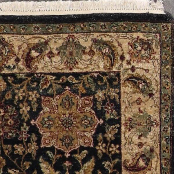 4’x6’ Decorative Black Hand Spun Wool Hand-Knotted Rug - Direct Rug Import | Rugs in Chicago, Indiana,South Bend,Granger