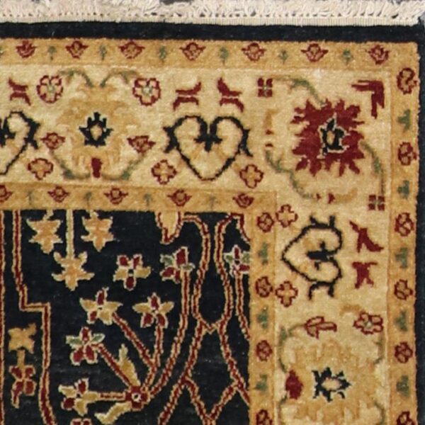 4’x6’ Traditional Charcoal Wool Hand-Knotted Rug - Direct Rug Import | Rugs in Chicago, Indiana,South Bend,Granger