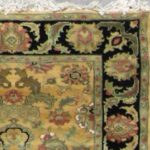2’4”x13’6” Traditional Gold Wool Hand-Knotted Rug - Image 3