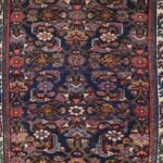 3’5”x14’8” Tribal Navy Persian Wool Hand-Knotted Runner - Image 2