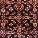 2’8”x6’4” Tribal Navy Persian Wool Hand-Knotted Rug - Image 2