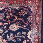 3’9”x17’2” Traditional Navy Persian Wool Hand-Knotted Runner - Image 3