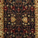 4’x6’ Traditional Charcoal Wool Hand-Knotted Rug - Direct Rug Import | Rugs in Chicago, Indiana,South Bend,Granger