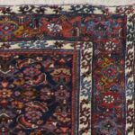 3’5”x14’8” Tribal Navy Persian Wool Hand-Knotted Runner - Image 3