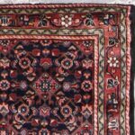 3’5”x9’9” Tribal Navy Antique Persian Wool Hand-Knotted Runner - Image 3