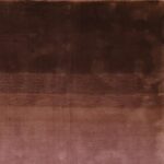 5’1”x7’9” Contemporary Purple Bamboo Silk Hand-Knotted Rug - Image 3