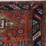 3’x18’6” Tribal Rust Persian Wool Hand-Knotted Runner - Image 3