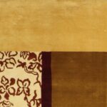 5’11”x8’11” Contemporary Rust Wool Hand-Knotted Rug - Image 3