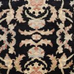 5'11"9'9" Decorative Black Tabriz Wool Hand-Knotted Rug - Direct Rug Import | Rugs in Chicago, Indiana,South Bend,Granger