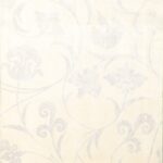 4’7”x6’7” Decorative Ivory Bamboo Silk Hand-Knotted Rug