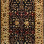 4’x6’ Traditional Charcoal Wool Hand-Knotted Rug - Direct Rug Import | Rugs in Chicago, Indiana,South Bend,Granger