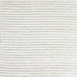 6’x9’1” Contemporary Gray Silk Hand-Knotted Rug
