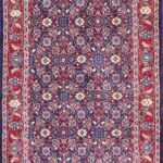 2’9”x12’9” Traditional Red Persian Wool Hand-Knotted Runner