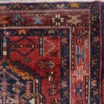 3’5”x17’9” Tribal Navy Persian Wool Hand-Knotted Runner - Image 3