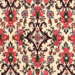 3’8”x6’2” Traditional Ivory Persian Wool Hand-Knotted Rug - Image 2