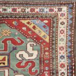 4’5”x7’ Traditional Red Tribal Wool Hand-Knotted Rug - Direct Rug Import | Rugs in Chicago, Indiana,South Bend,Granger