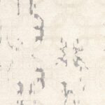 4’8”x6’9” Transitional Gray Wool & Silk Hand-Knotted Rug - Image 2