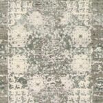 4’1”x6’ Transitional Green Wool & Silk Hand-Knotted Rug - Image 2
