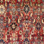 5’5”x8’6” Traditional Persian Red Wool Hand-Knotted Rug - Image 2