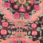 4’6”x9’ Traditional Pink Wool Hand-Knotted Rug - Image 2