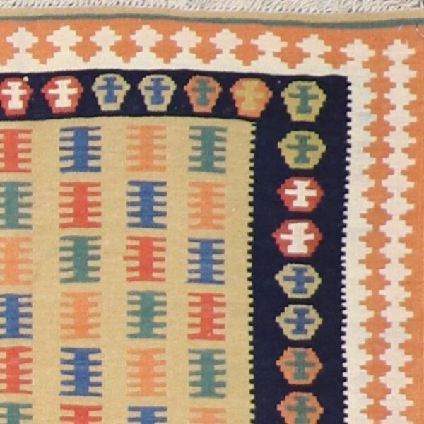 3’5”x5’1” Decorative Gold Wool Hand-Knotted Rug - Direct Rug Import | Rugs in Chicago, Indiana,South Bend,Granger