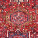 3’2”x12’2” Tribal Red Persian Wool Hand-Knotted Runner - Image 2