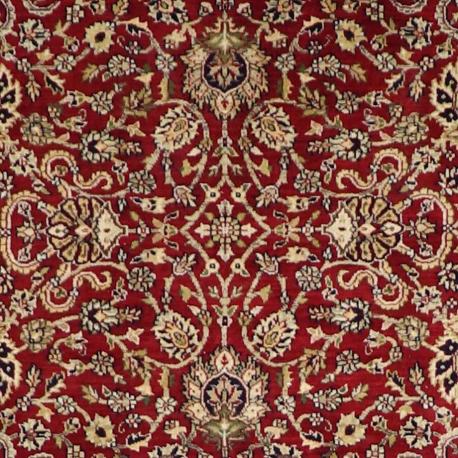 4’3”x6’3” Traditional Red Wool Hand-Knotted Rug - Direct Rug Import | Rugs in Chicago, Indiana,South Bend,Granger