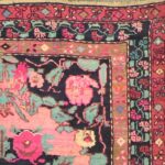 4’6”x9’ Traditional Pink Wool Hand-Knotted Rug - Image 3