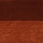 6’x9’ Contemporary Rust Wool Hand-Knotted Rug - Image 3