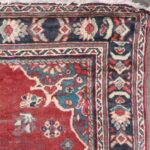 2’1”x5’11” Traditional Rust Persian Wool Hand-Knotted Runner - Image 3