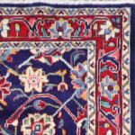 3’10”x13’9” Tribal Blue Persian Wool Hand-Knotted Rug - Image 3