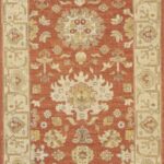2’6”x11’10” Traditional Rust Wool Hand-Knotted Rug - Image 2