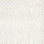 5’x8’ Transitional Gray Wool & Bamboo Silk Hand-Knotted Rug - Image 3
