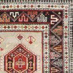 3’3”x11’4” Tribal Brown Persian Wool Hand-Knotted Rug - Image 2