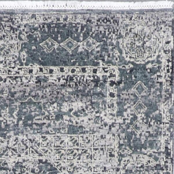 4'1"x6'2" Transitional Gray Wool Hand-Knotted Rug - Direct Rug Import | Rugs in Chicago, Indiana,South Bend,Granger