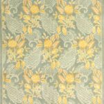 5’x8’ Tibet Green Wool & Silk Hand-Knotted Rug