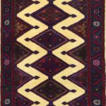 2’8”x38’4” Traditional Persian Ivory Tribal Wool Hand-Knotted Rug