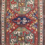 4’5”x7’ Traditional Red Tribal Wool Hand-Knotted Rug - Direct Rug Import | Rugs in Chicago, Indiana,South Bend,Granger