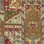 2’3”x8’5” Traditional Orange Wool Hand-Knotted Rug