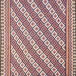 4’7”x6’8” Persian Kilim Ivory Wool Hand-Knotted Rug - Direct Rug Import | Rugs in Chicago, Indiana,South Bend,Granger
